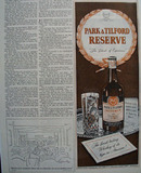 Park And Tilford Whiskey Finest Tasting Ad 1945