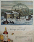 Philadelphia Whisky Washington Headquarters Ad 1944