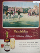 Philadelphia Whisky Archery Ad 1948