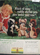 Land O Lakes Butter Christmas Ad 1961