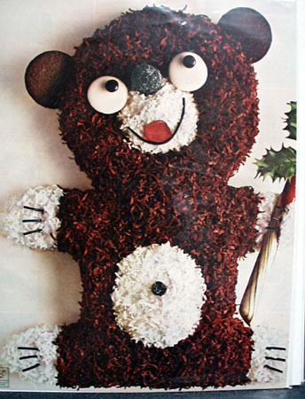 Bakers Chocolate And Coconut Christmas Ad 1967