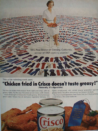 Crisco And Mrs. Paul Staheli Ad 1964