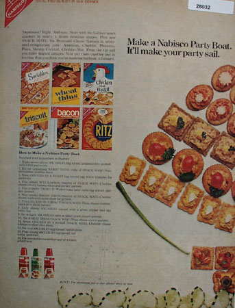 Nabisco Party Boat Ad 1968