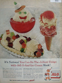 Jell O Can Do Jolliest Things Ad 1959