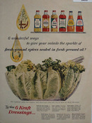 Kraft Dressings 6 Wonderful Ways Ad 1958