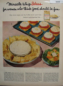 Miracle Whip Food Should Be Fun Ad 1958