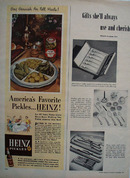 Heinz Pickles Americas Favorite Pickle Ad 1951