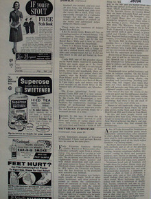 Supeerose Sweetener Sugar Free Dietetic Ad 1964