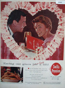 Swifts Premium Valentines Ad 1960