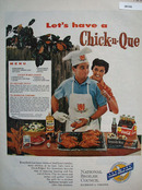 National Broiler Council Lets Have Chick N Que Ad 1958