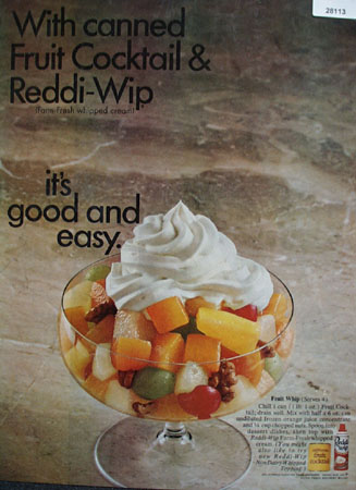 Reddi Wip It Is Good And Easy Ad 1967