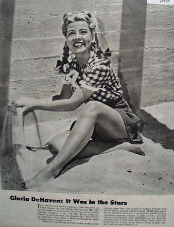 Gloria DeHaven It Was In The Stars Picture 1944