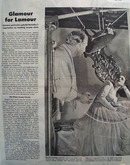 Dorothy Lamour And Glamour Article and Pictures 1945