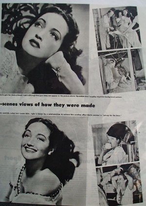 Dorothy Lamour And Glamour Article and Pictures 1945