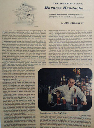 Harness Headache Article 1947