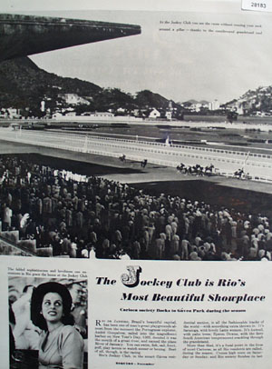 Jockey Club At Rio De Janeiro Picture 1949