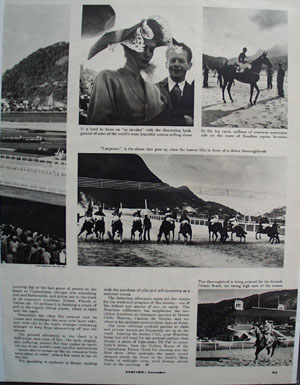 Jockey Club At Rio De Janeiro Picture 1949