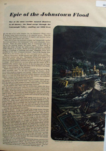 Epic of Johnstown Flood Article and Pictures 1947