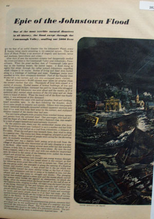 Epic of Johnstown Flood Article and Pictures 1947