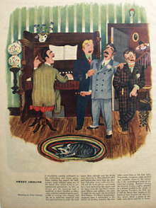 Sweet Adeline Quartet Sings Picture 1947