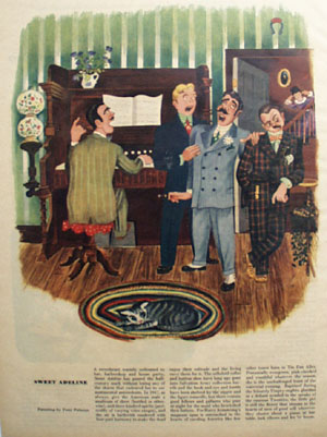Sweet Adeline Quartet Sings Picture 1947