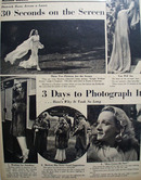 Marlene Dietrich Actress Picture Article 1937