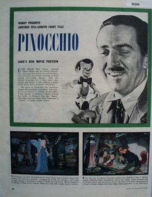 Pinocchio Movie Preview 1939
