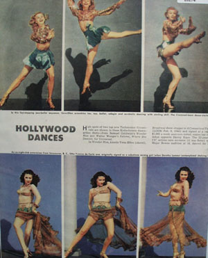 Vera Allen and Yvonne de Carlo Ad 1945