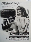 Tender Comrade Movie Preview Ad 1943