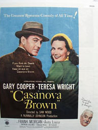 Casanova Brown Movie Preview Ad 1944