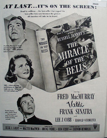The Miracle Of The Bells Movie Preview Ad 1948