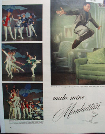 Make Mine Manhattan Theatre Play Preview Ad 1948