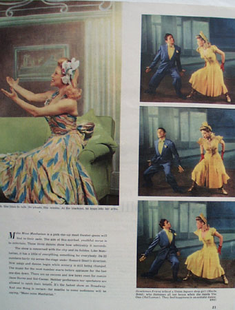 Make Mine Manhattan Theatre Play Preview Ad 1948