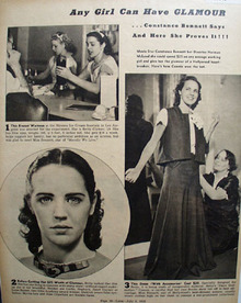 Constance Bennett Proves Point Article Pictures 1938