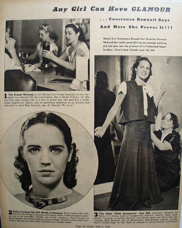 Constance Bennett Proves Point Article Pictures 1938