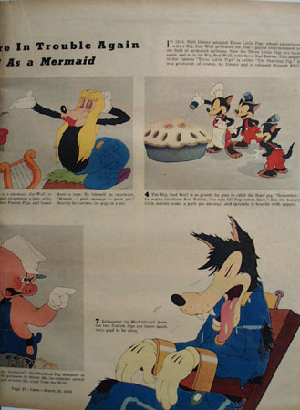Three Little Pigs Movie Preview Ad 1939