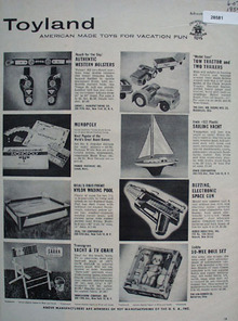 Toy Manufacturers of the U S A ad June 7, 1954