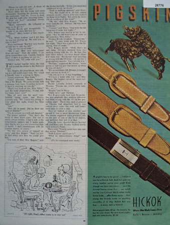 Hickok Belt Ad May 6, 1944