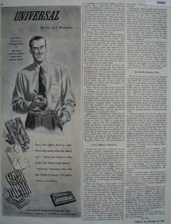 Reliance Mfg Co Ad October 13, 1945