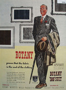 Botany worsted mills Ad April 1, 1944
