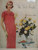 Good Housekeeping Fashions Ad February, 1958