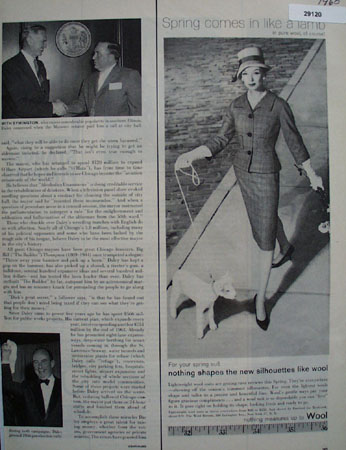Wool Bureau Ad February 8, 1960