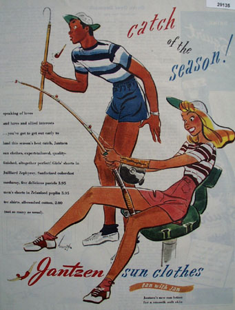 Jantzen Sun Clothes Ad July 7, 1945