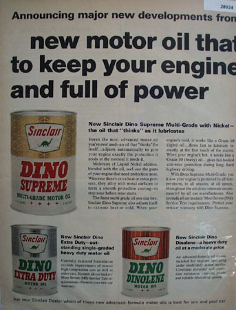 Sinclair Oil Ad June 17, 1966