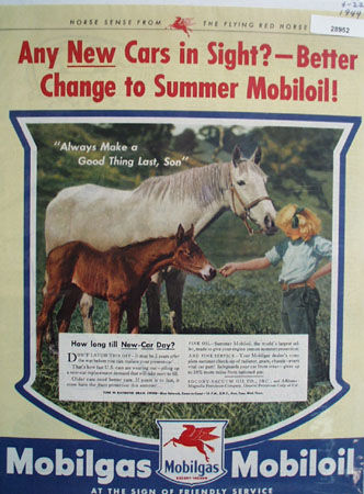 Socony Vacuum Oil Co Ad April 22, 1944