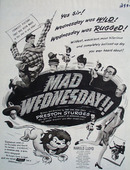 Mad Wednesday With Harold Lloyd Movie Ad 1950