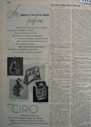 Ciro Perfumes Sir About Buying Her Perfumes Ad 1940s