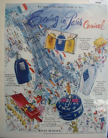 Evening in Paris Carnival Ad 1951