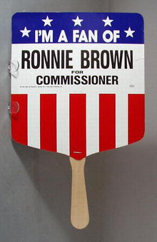 Political Fan for Ronnie Brown, Alabama