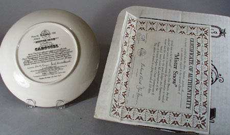 Knowles Plate, Mr. Snow, Carousel